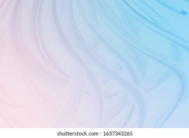 Light Pink, Blue vector colorful blur backdrop. A completely new colored illustration in blur style. New way of your design.