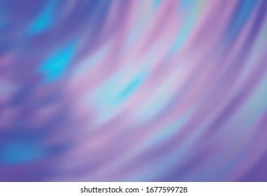 Light Pink, Blue vector colorful blur backdrop. Glitter abstract illustration with gradient design. The best blurred design for your business.