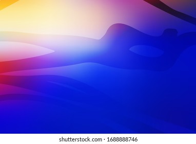 Fondo nítido rosa claro, azul vectorial, color de fondo. Una elegante ilustración brillante con gradiente. Fondo para un teléfono móvil.