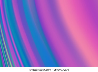 Light Pink, Blue vector colorful blur backdrop. An elegant bright illustration with gradient. Background for a cell phone.