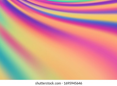 Light Pink, Blue vector colorful abstract texture. Creative illustration in halftone style with gradient. New way of your design.