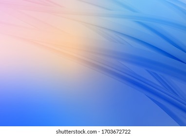 Light Pink, Blue vector colorful abstract background. A completely new colored illustration in blur style. New style design for your brand book.