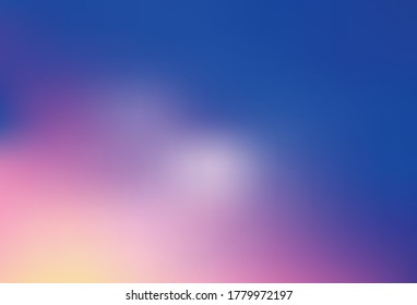 Light Pink, Blue vector colorful abstract background. Creative illustration in halftone style with gradient. New style design for your brand book.