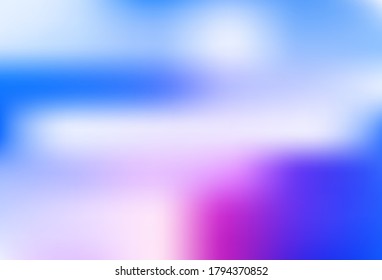 Light Pink, Blue vector colorful abstract texture. Colorful illustration in abstract style with gradient. New style for your business design.