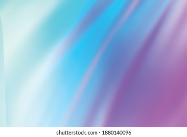 Fondo claro rosa, azul vectorial, colorido de fondo. Una ilustración de color completamente nueva en un estilo borroso. Diseño borroso para su sitio web.