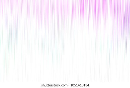 Light Pink, Blue vector cover with stright stripes. Glitter abstract illustration with colored sticks. Pattern for ads, posters, banners.