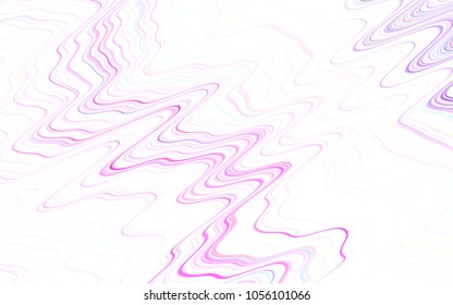 Light Pink, Blue vector cover with stright stripes. Blurred decorative design in simple style with lines. The pattern for ad, booklets, leaflets.