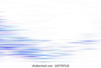 Light Pink, Blue vector cover with stright stripes. Lines on blurred abstract background with gradient. Pattern for ads, posters, banners.