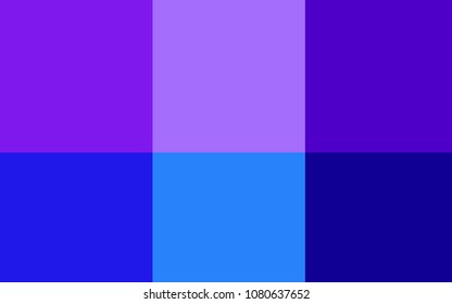 Light Pink, Blue vector cover with colorful palette. Colorful gradient set with collection of rainbow colors. Set of colors for clever designers.