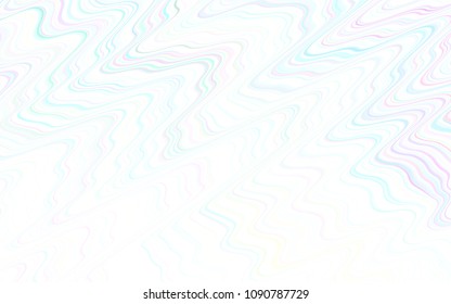 Light Pink, Blue vector cover with stright stripes. Modern geometrical abstract illustration with Lines. Pattern for ads, posters, banners.