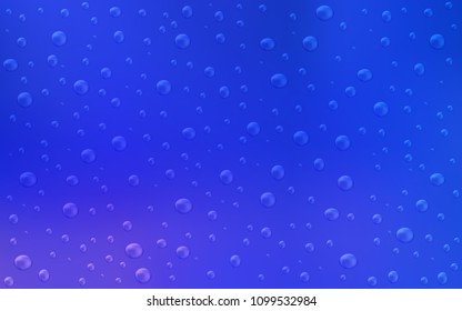 Light Pink, Blue vector cover with spots. Abstract illustration with colored bubbles in nature style. Completely new template for your brand book.