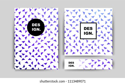Light Pink, Blue vector cover for Envelopes. Abstract booklet on colored background with gradient. Pattern for ads, leaflets, labels of your business.