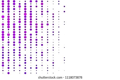 Light Pink, Blue vector  cover with spots. Abstract illustration with colored bubbles in nature style. The pattern can be used for beautiful websites.