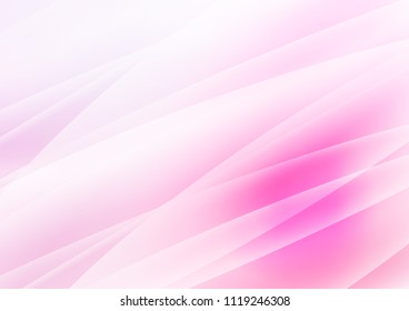 Light Pink, Blue vector cover with long lines. Shining colored illustration with narrow lines. The pattern can be used for busines ad, booklets, leaflets