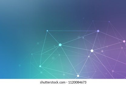 Light Pink, Blue vector cover with spots, lines. Abstract illustration with colorful discs and triangles. Completely new template for your brand book.