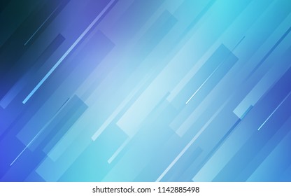 Light Pink, Blue vector cover with stright stripes. Blurred decorative design in simple style with lines. Template for your beautiful backgrounds.