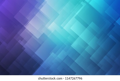 Light Pink, Blue vector cover with stright stripes. Blurred decorative design in simple style with lines. Best design for your ad, poster, banner.