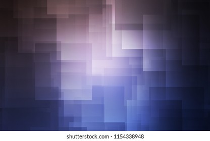 Light Pink, Blue vector cover with stright stripes. Modern geometrical abstract illustration with Lines. Pattern for ads, posters, banners.