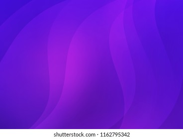Light Pink, Blue vector cover with long lines. Glitter abstract illustration with colored sticks. The pattern can be used for busines ad, booklets, leaflets