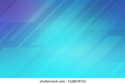 Light Pink, Blue vector cover with stright stripes. Decorative shining illustration with lines on abstract template. Pattern for your busines websites.