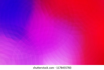 Light Pink, Blue vector cover with spots. Blurred decorative design in abstract style with bubbles. Pattern can be used for beautiful websites.