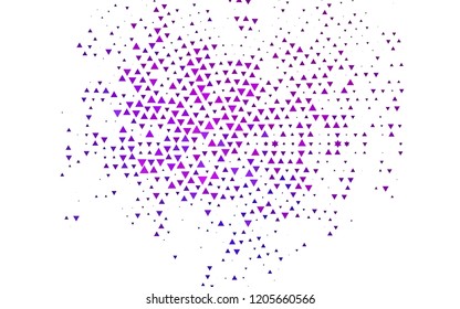 Light Pink, Blue vector cover in polygonal style. Modern abstract illustration with colorful triangles. Pattern for busines ad, booklets, leaflets