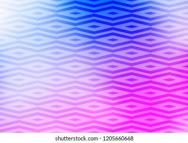 Light Pink, Blue vector cover in polygonal style. Modern abstract illustration with colorful triangles. Pattern for busines ad, booklets, leaflets
