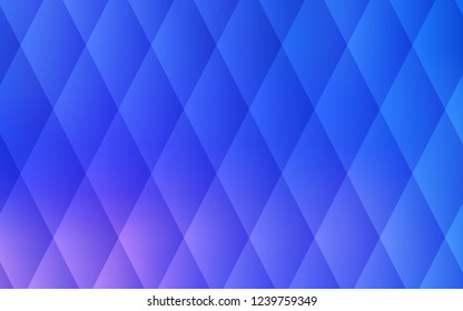 Light Pink, Blue vector cover in polygonal style. Modern abstract illustration with colorful rectangles. Modern template for your landing page.