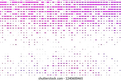 Light Pink, Blue vector cover with long lines. Modern geometrical abstract illustration with staves. Best design for your ad, poster, banner.