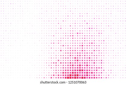Light Pink, Blue vector cover in polygonal style. Glitter abstract illustration with rectangular shapes. Pattern can be used for websites.