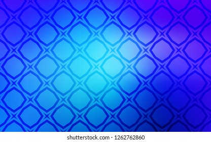 Light Pink, Blue vector cover with small and big stars. Blurred decorative design in simple style with stars. Pattern for new year ad, booklets.