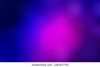 Light Pink, Blue vector cover with spots. Beautiful colored illustration with blurred circles in nature style. New design for ad, poster, banner of your website.
