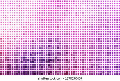 Light Pink, Blue vector cover in polygonal style. Rectangles on abstract background with colorful gradient. Pattern for commercials.