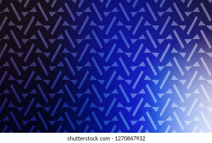 Light Pink, Blue vector cover with polygonal style. Illustration with set of colorful triangles, lines. Modern template for landing page.