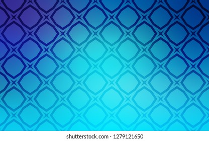 Light Pink, Blue vector cover with small and big stars. Blurred decorative design in simple style with stars. Smart design for your business advert.