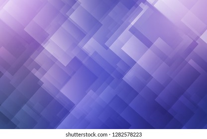 Light Pink, Blue vector cover with stright stripes. Blurred decorative design in simple style with lines. Best design for your ad, poster, banner.