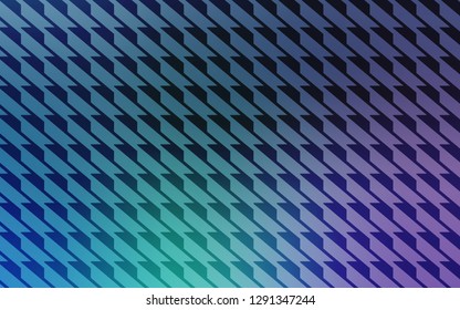 Light Pink, Blue vector cover with stright stripes. Lines on blurred abstract background with gradient. Template for your beautiful backgrounds.