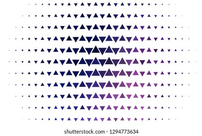 Light Pink, Blue vector cover in polygonal style. Modern abstract illustration with colorful triangles. Pattern can be used for websites.