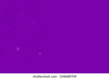 Light Pink, Blue vector cover with circles, cubes. Abstract backdrop with colorful circles, rectangles. Template for your brand book.