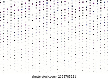 Light Pink, Blue vector cover with polygonal style. Beautiful illustration with rectangles and squares. Modern template for your promotion.