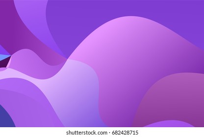 Light Pink, Blue vector crooked abstract background. Colorful illustration in abstract cranked style with gradient. Brand-new style for your business design.