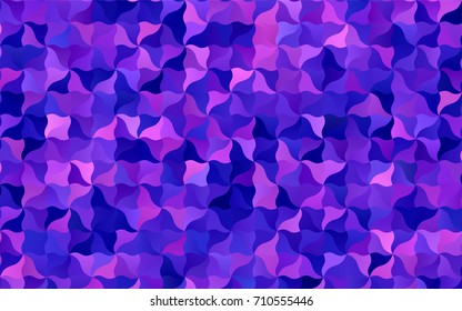 Light Pink, Blue vector crooked abstract pattern. Brand-new colored illustration in blurry style with gradient. A completely new design for your business.