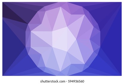 Light Pink, Blue vector diamond Pattern. Geometric Gemstone sample. Repeating template with a gem in center. Jewelry gems texture for your design. Pattern can be used for background.