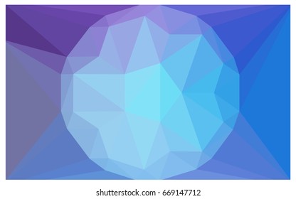 Light Pink, Blue vector diamond Pattern. Geometric Gemstone sample. Repeating template with a gem in center. Jewelry gems texture for your design. Pattern can be used for background.