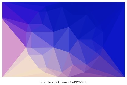 Light Pink, Blue vector diamond Pattern. Geometric Gemstone sample. Repeating template with a gem in center. Jewelry gems texture for your design. Pattern can be used for background.