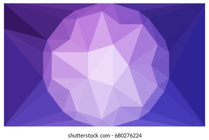 Light Pink, Blue vector diamond Pattern. Geometric Gemstone sample. Repeating template with a gem in center. Jewelry gems texture for your design. Pattern can be used for background.