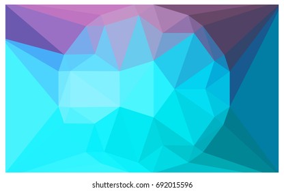 Light Pink, Blue vector diamond Pattern. Geometric Gemstone sample. Repeating template with a gem in center. Jewelry gems texture for your design. Pattern can be used for background.
