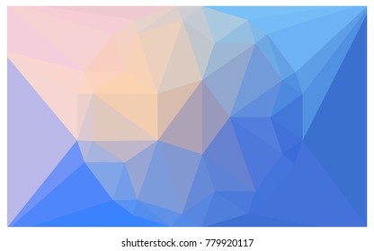Light Pink, Blue vector diamond Pattern. Geometric Gemstone sample. Repeating template with a gem in center. Jewelry gems texture for your design. Pattern can be used for background.