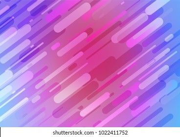 Light Pink, Blue vector doodle blurred texture. An elegant bright illustration with lines in Natural style. The template can be used as a background for cell phones.