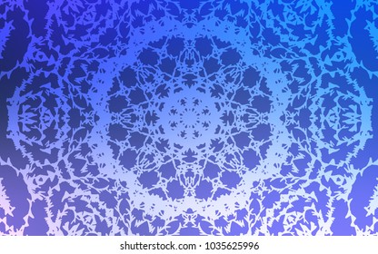 Light Pink, Blue vector doodle blurred background. Doodle illustration made by child in Origami style with gradient. The best blurred design for your business.